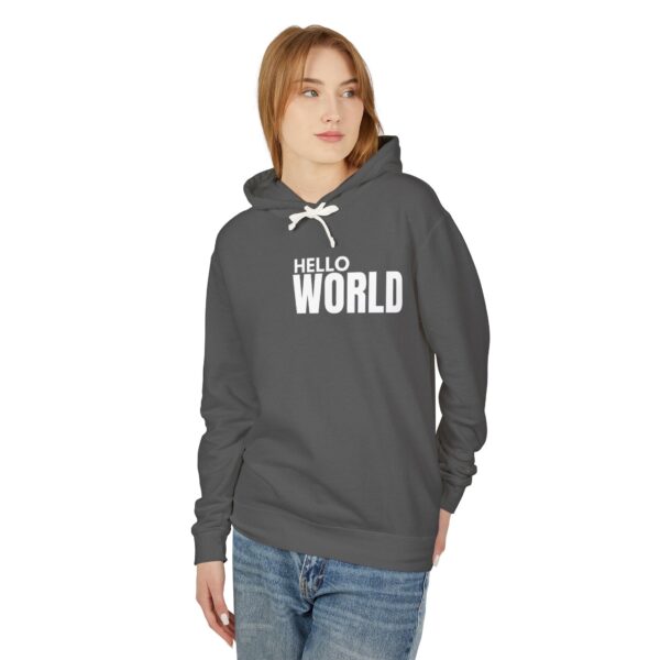 Unisex Lightweight Hooded Sweatshirt - Image 7