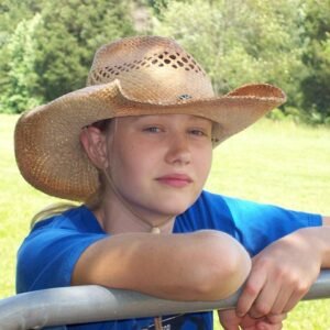 canyon duchess™ – elegant dark brown cowgirl hat