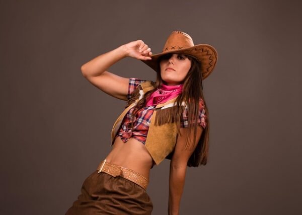 maple roper™ – warm brown western cowgirl hat