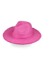 Desert Bloom Crochet Straw Cowgirl Hat