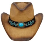 Desert Jewel Straw Cowgirl Hat