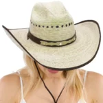 Savanna Breeze Palm Cowgirl Hat