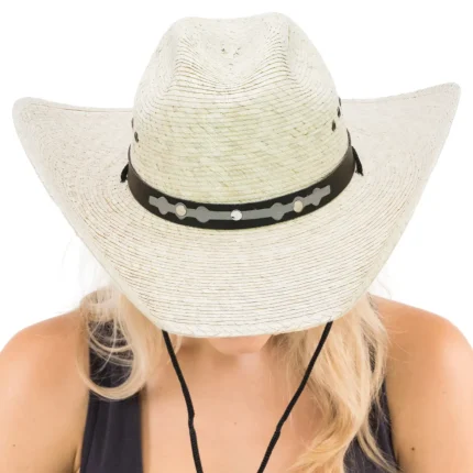Desert Bloom Palm Cowgirl Hat
