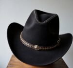Black Western Dolly Hat