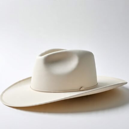 Classic Blanko White Cowgirl Hat