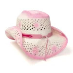 Rosewood Range straw Pink Cowgirl Hat