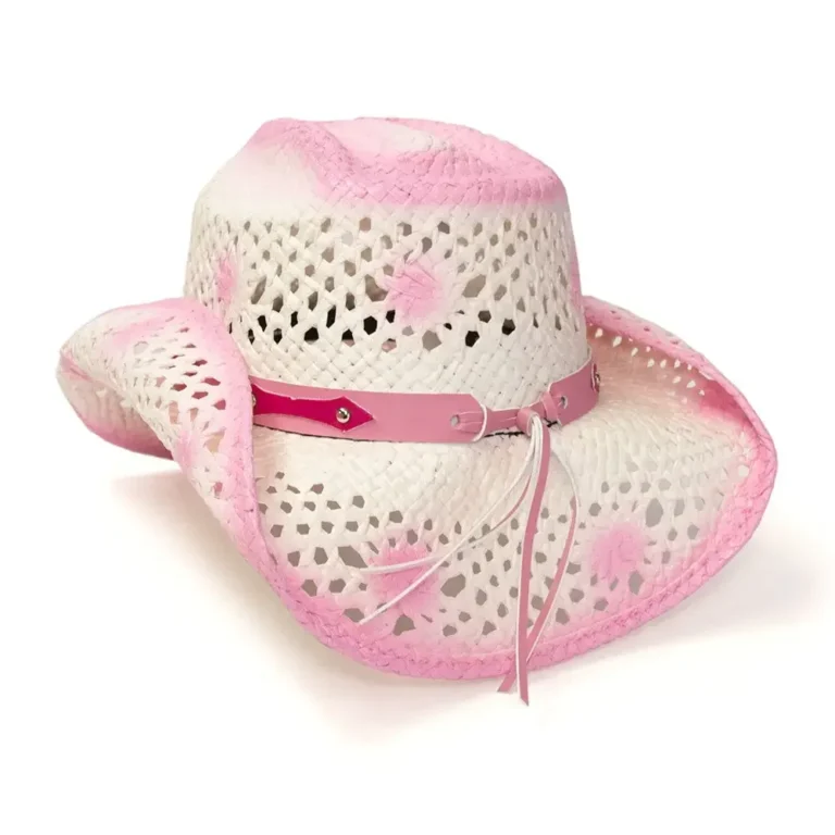 Rosewood Range straw Pink Cowgirl Hat