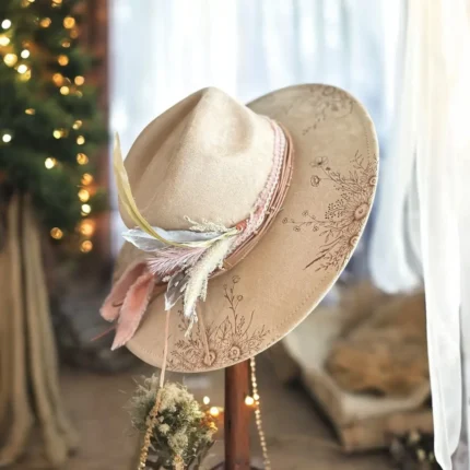 Bloom Felt Cowgirl Hat for Women