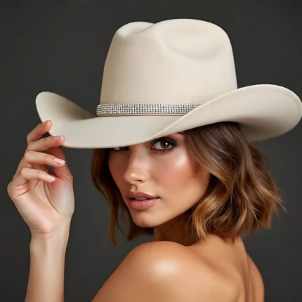 White Mirage Cowgirl Hat