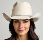 White Mirage Cowgirl Hat