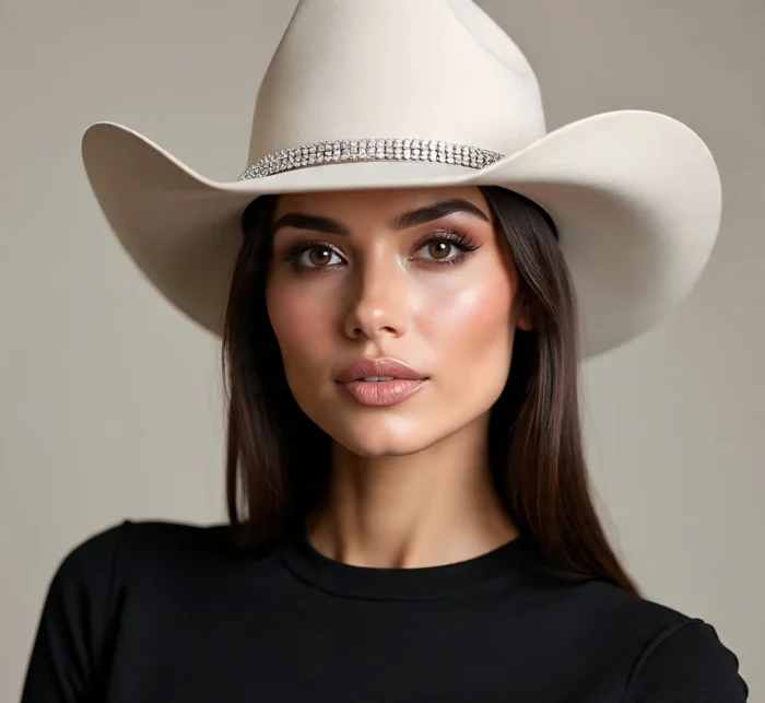 White Mirage Cowgirl Hat