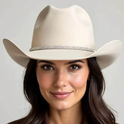 White Mirage Cowgirl Hat