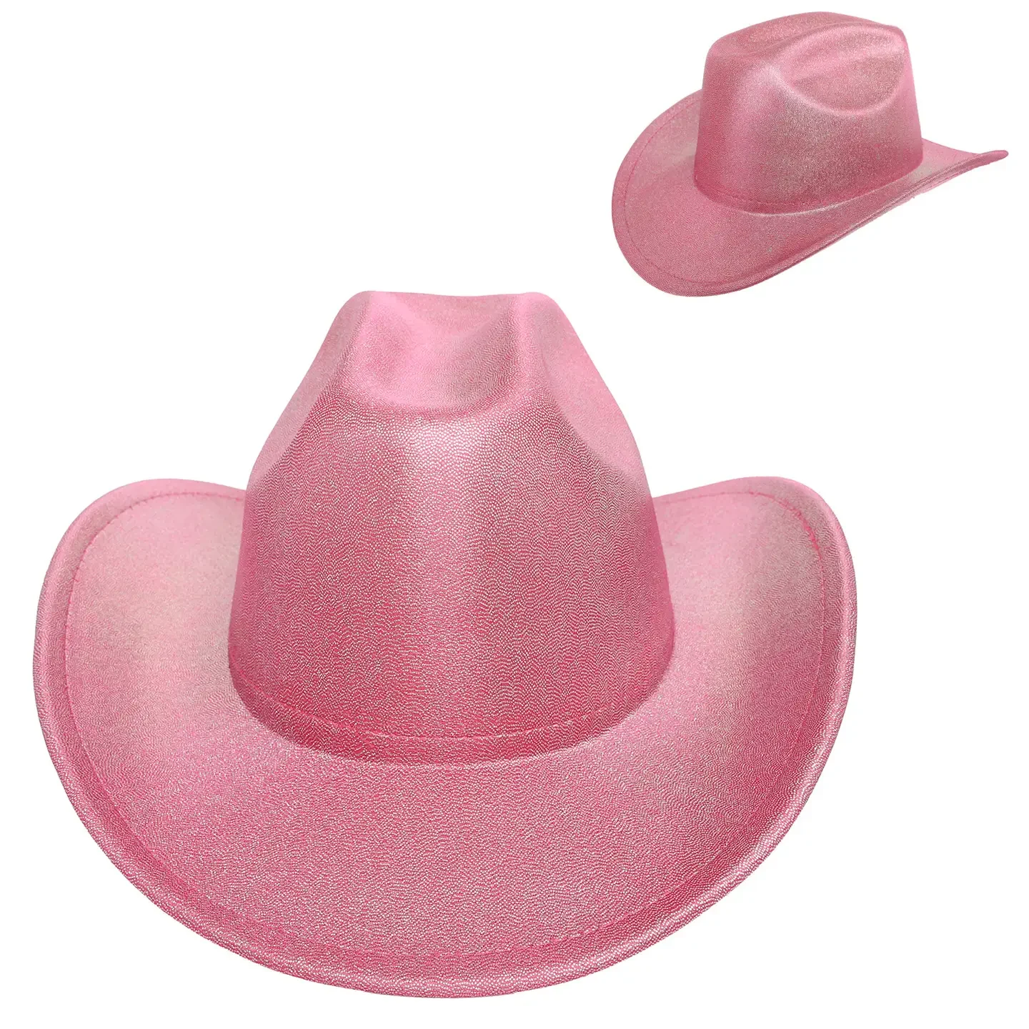 4e14e1bef8642e5195ccc27f2a904060855866c392e8dad43ff8452acfe9a388 Pink Horizon Felt Cowgirl Hat for Women