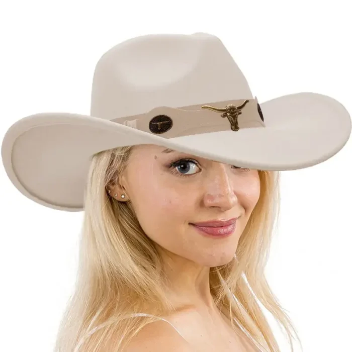 7c579305c75f6a1cf6eeb071b54547ce1eb0bc1525315eceb283aa2e1e08bb02 women white cowboy hat
