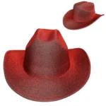Crimson Rodeo Red Cowgirl Felt Hat
