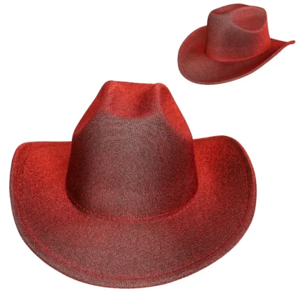 Crimson Rodeo Red Cowgirl Felt Hat