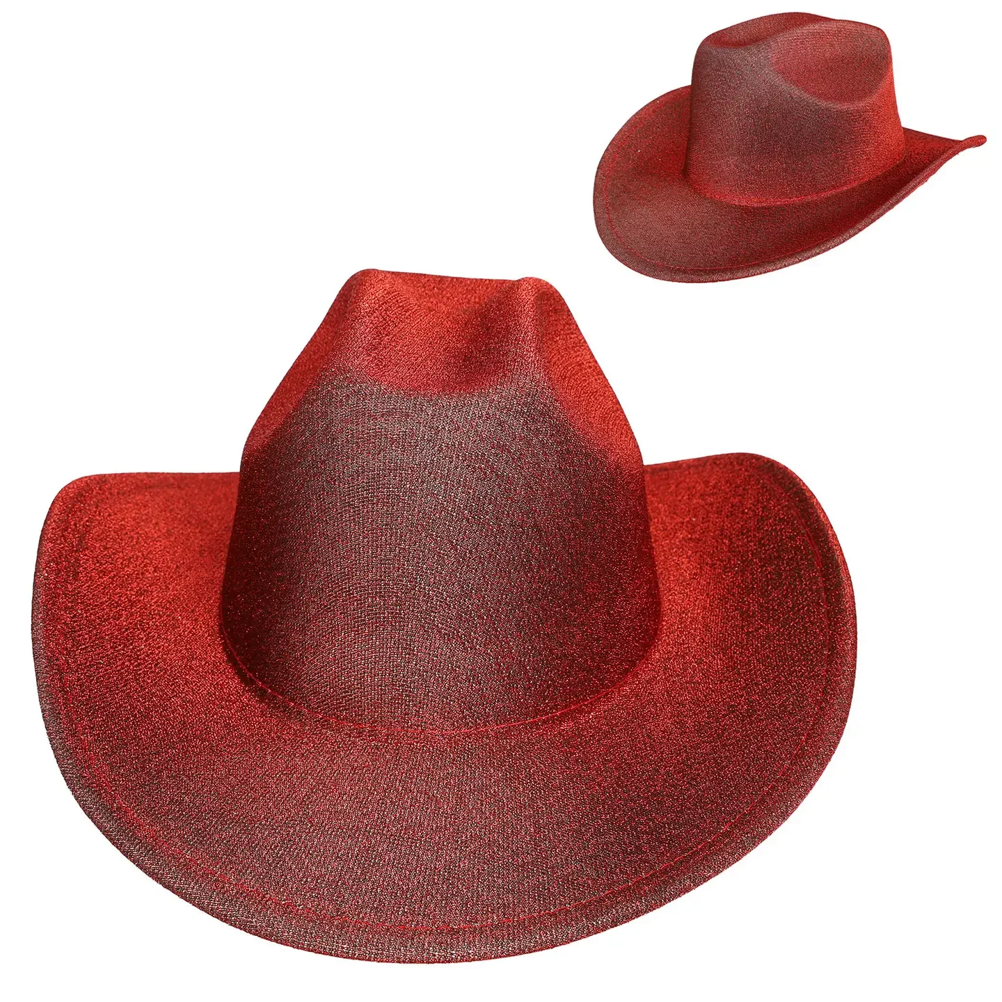 8ad246ce5491a9980eabb37ac8d3a479d0b7344a7ef1b11f205b7b3394f07963 Crimson Rodeo Red Cowgirl Felt Hat