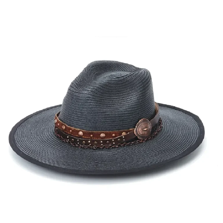 Black Cowboy Hat fedora for Women
