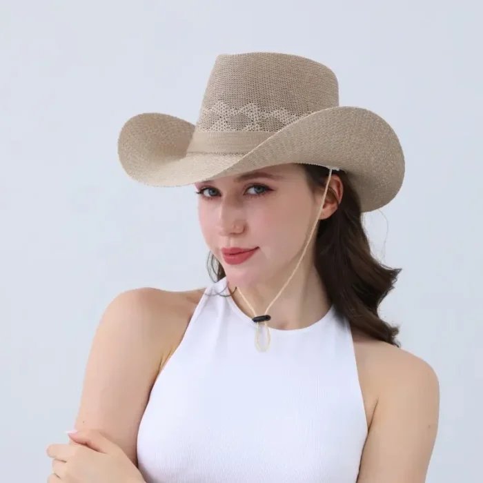 9c93184bab7639355e7b810082afce1bbc4514c1f7daf456ae71b79048f6b08f Vintage Solid-Color Felt Cowboy Hat for Women