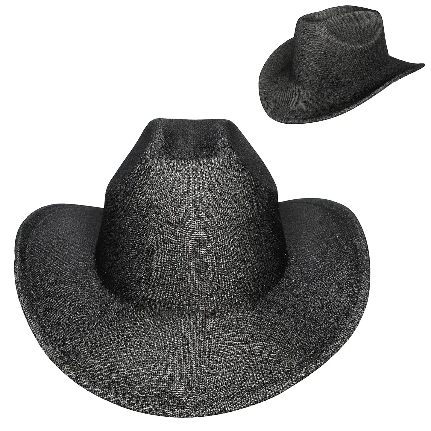 b18acb69b2598aa136773113a74274fd9a4deb33bfb839cfbda27b98a1797896 Midnight Grace Black Felt Cowgirl Hat