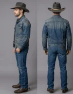 custom arthur morgan cowboy hat vintage western style wide brim leather band