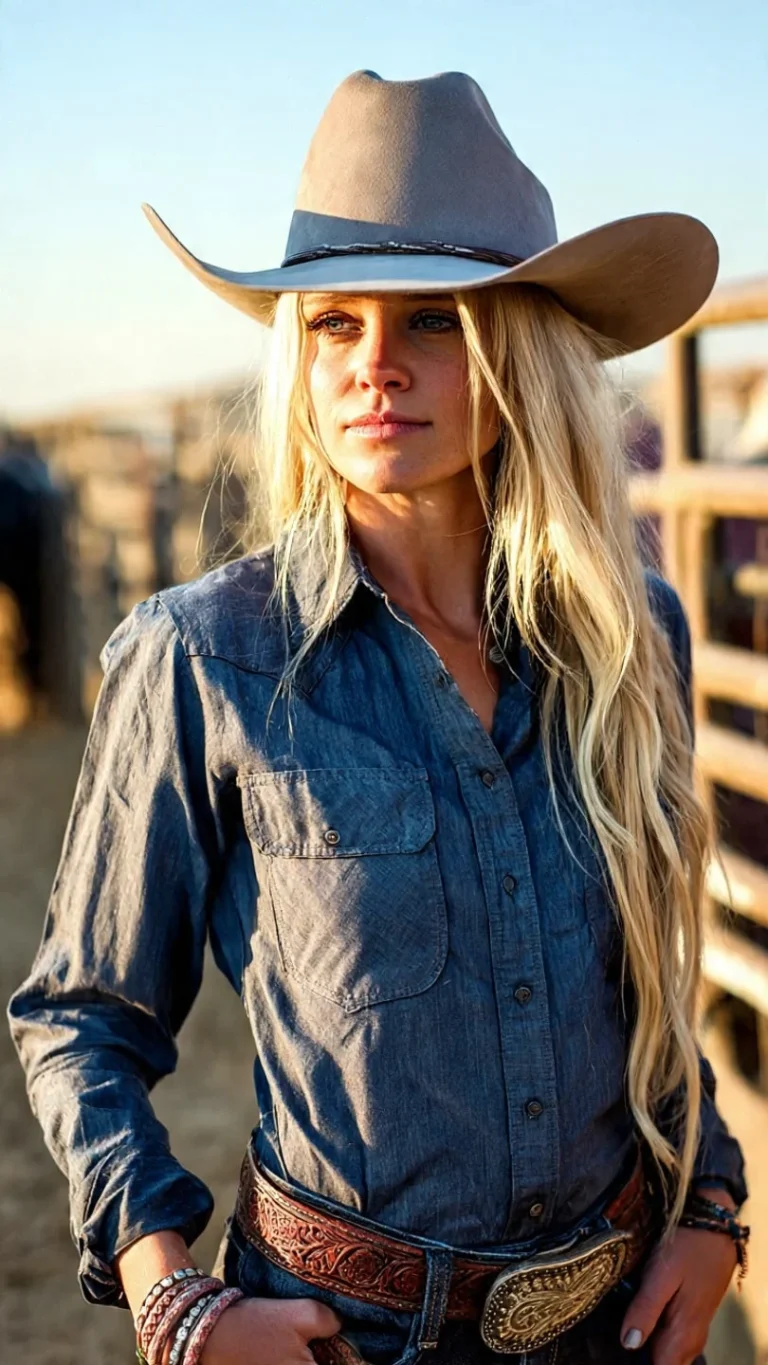 Traditional JB Mauney style cowboy hat in durable western design