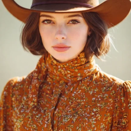 Ladies U-Brim Cowboy Hat