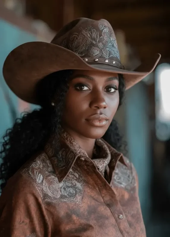 Montana Crease Cowboy Hat For Ladies