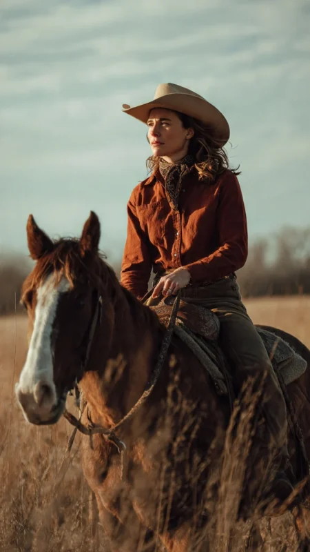 Emma never expected a fashion trend to shift something inside her, but Cowgirl Core did exactly that. For years, she admired bold Western looks from a distance, always assuming they were meant for someone more confident, louder, braver. That changed the day she tried on a simple tan hat at a small local boutique. It wasn’t expensive. It wasn’t designer. But it felt like a piece of freedom.