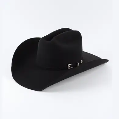 Elegant Louis Vuitton western cowboy hat with a structured crown, wide brim, and designer-inspired western aesthetic.