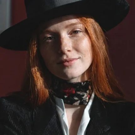 Black Bolero Hat Western Style