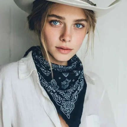 Flat Brim Cowboy Hat
