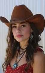 Minnick Crown Cowboy Hat showing a balanced crown design with a traditional western finish