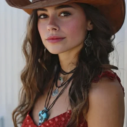 Minnick Crown Cowboy Hat with a classic crown shape and structured western design