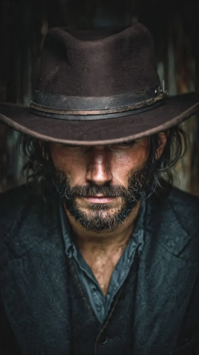 John Marston Hat – Timeless Western Cowboy Style John Marston cowboy hat with wide brim and rugged classic Western design