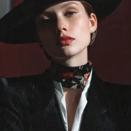 Black Bolero Hat Western Style