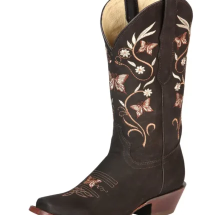 Rodeo Boots Women (El General Women’S Rodeo Boots - Nubuck Leather - Brown 51227)
