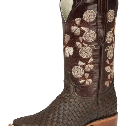 Women Texas Boots (El General Women’S Rodeo Boots Petatillo - Brown 44855)
