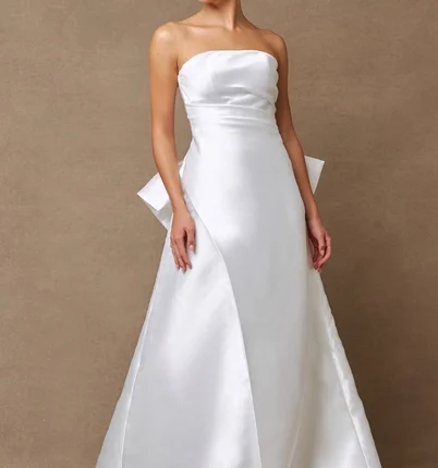Elegant Wedding Dress Simple Design