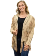 9721 - As Seen On Lainey Wilson Ladies Leather Jacket