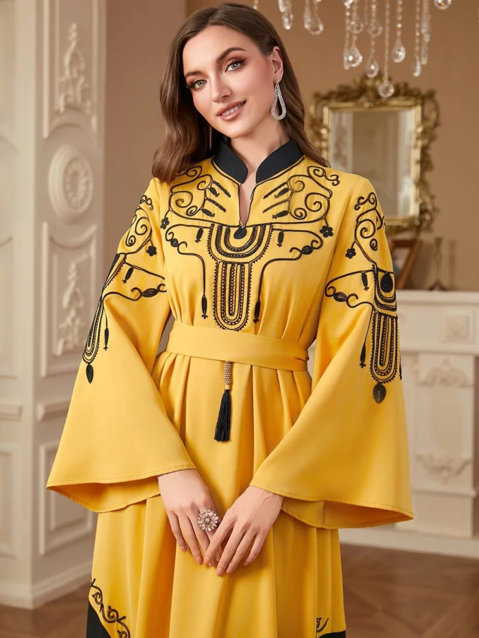 women jalabiya dress modern modest fashion outfit