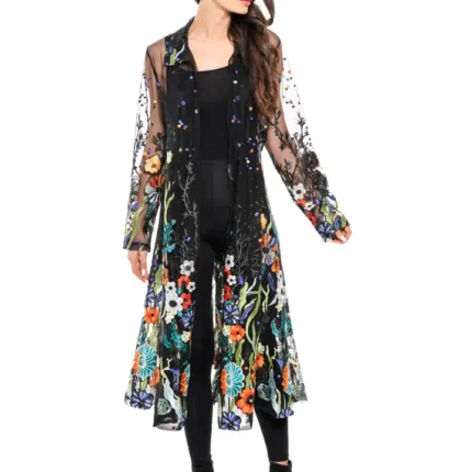 Fiesta Flowing Mexican Dress