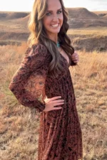 Women Western Bachelorette Outfit - Image 4