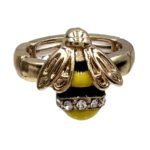 Bee Gold and Silver Ring - Image 2