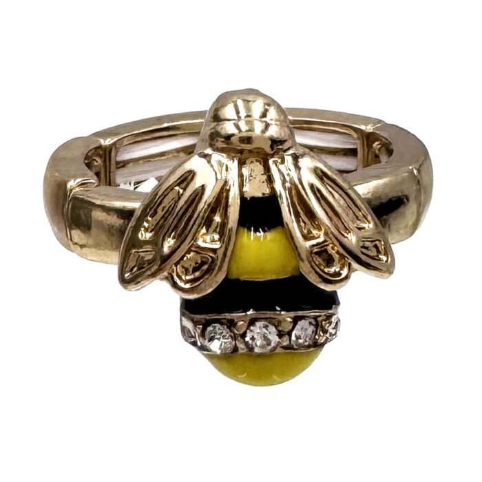 Bee Gold and Silver Ring - Image 2