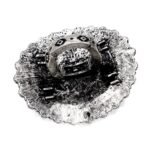 Butterfly Art Turquoise Stone Floral Large Ring - Image 2