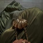Women's Dress Pleated Ribbon Shiny Evening Gown - Image 4
