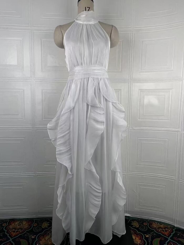 New  Elegant Irregular Layered Cake Dress - Image 10