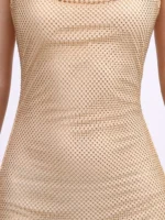 Backless Scoop Neck Maxi Dress - Image 6