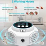 360° Ultrasonic Pest Repeller, High Power Indoor Rodent & Insect Repeller, Safe Plug-in Mosquito & Mouse Control - Image 7